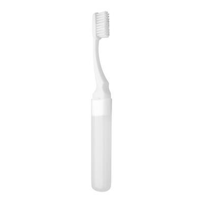 Brosse à dents en plastique pliable Hyros Blanc