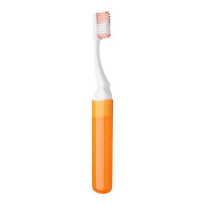 Brosse à dents en plastique pliable Hyros Orange