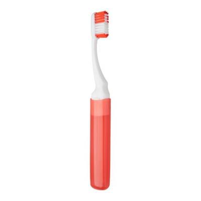 Brosse à dents en plastique pliable Hyros Rouge
