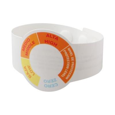 Bracelet en papier pour rayons UV Rador Blanc