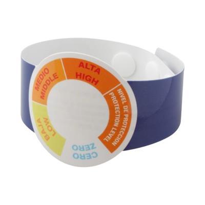 Bracelet en papier pour rayons UV Rador