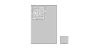 Serviette absorbante coloré en microfibre Huyra - impression en haut à gauche