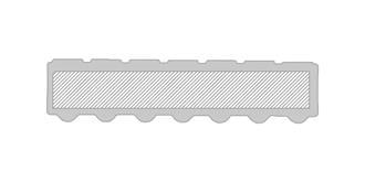 Pilulier en plastique avec compartiments Lucar - A l'avant