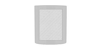 Mug de 350 ml en céramique Bergera - Marquage Recto