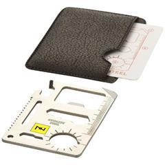 OBG PUB - Carte de poche 15 fonctions en acier Sakiara