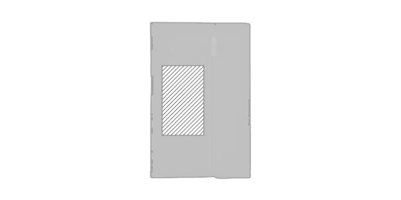 OBG.PUB - Coffret cadeau avec carnet en plastique PU Tacta - Marquage Recto Coffret cadeau avec carnet en plastique PU Tacta - Marquage Recto