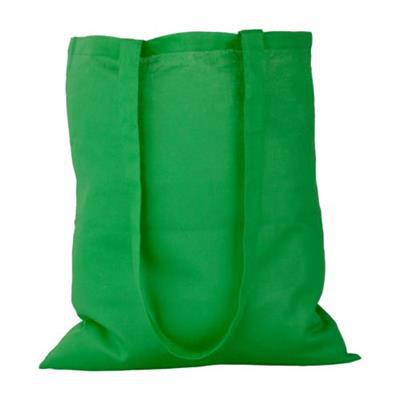 Sac shopping coloré écologique en coton Grumye Vert