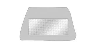 Trousse à maquillage zippée en polyester Xyera - Marquage Verso