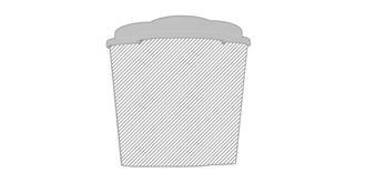 Gobelet isolant Brite-Americano 350ml Loza - Marquage autour