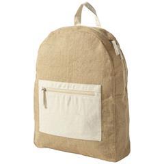 OBG.PUB - Sac à dos en Jute de couleur naturel 10L Paus Sac à dos en Jute de couleur naturel 10L Paus