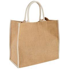 OBG PUB - Grand sac shopping en jute couleur naturel Hairon