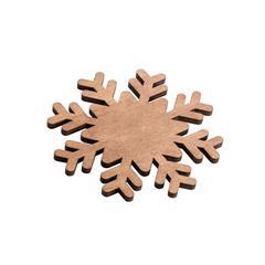 OBG.PUB - Dessous de verre en bois en forme de flocon Caons Dessous de verre en bois en forme de flocon Caons