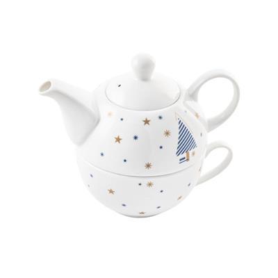 Set à thé en porcelaine de luxe Charnam