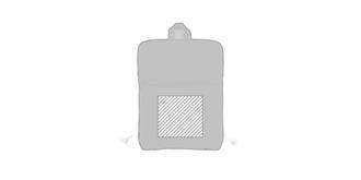 Sac à dos en soft-Shell imperméable Jonsa - Marquage Recto