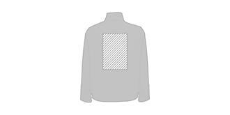 Veste unisexe polyester avec double tissu Invertan - Marquage Verso