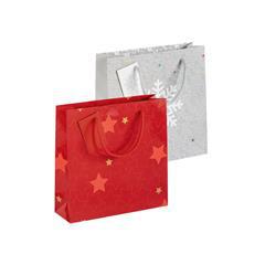 OBG.PUB - Sac en papier couleurs rouge et gris Gorfa Sac en papier couleurs rouge et gris Gorfa