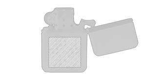 Briquet Zoppi - Marquage Verso
