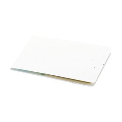 OBG.PUB - Bloc-notes adhésif en papier recyclé Tinsol Blanc Bloc-notes adhésif en papier recyclé Tinsol Blanc