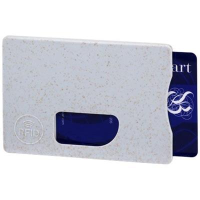 Porte-carte RFID en plastique PP durable Strawbe Gris