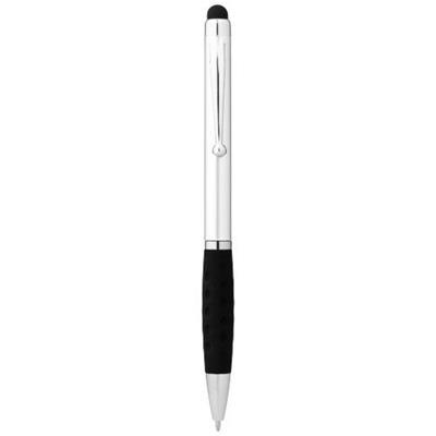 Stylet-Stylo à bille en plastique ABS Ziggo Blanc