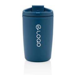 OBG PUB - Mug en PP recyclé GRS avec couvercle à bascule Bos