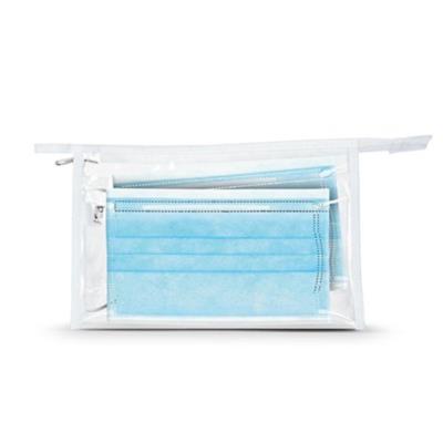 OBG.PUB - Trousse avec masques chirurgicaux en PVC Charou Blanc Trousse avec masques chirurgicaux en PVC Charou Blanc