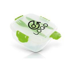 Boîte à lunch en plastique transparente Hojya