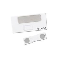 Badge élégant avec mécanisme à aimant Gueya