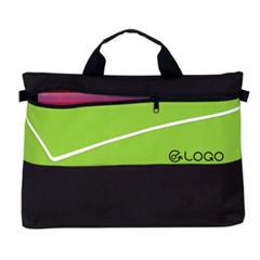 OBG.PUB - Sacoche porte-documents bicolore en nylon Portos Sacoche porte-documents bicolore en nylon Portos