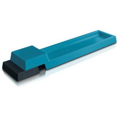 Règle plumier pop chic en ABS Plumot Bleu