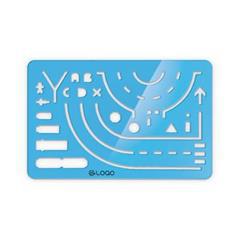 OBG.PUB - Règle normographe pratique en plastique PS Duko Règle normographe pratique en plastique PS Duko