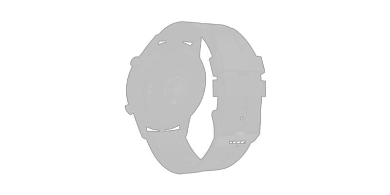 OBG.PUB - Montre connectée multifonction en ABS Couldya - Marquage Recto Montre connectée multifonction en ABS Couldya - Marquage Recto