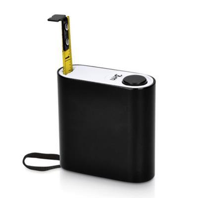 Mètre ruban de 3 m X 13 mm en aluminium Mayor Noir