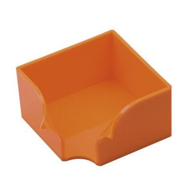 Support bloc-papier en plastique coloré Bumba Orange