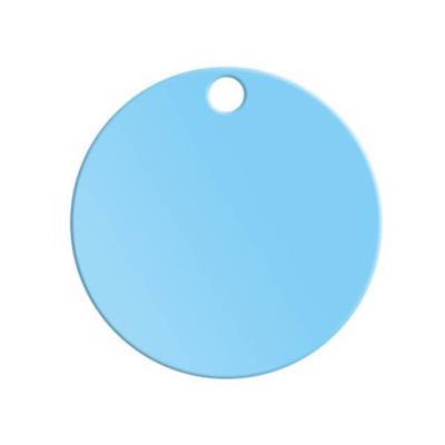 Jeton de dimension 23 mm en polystyrène (PS) Graye Bleu ciel