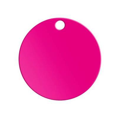 Jeton de dimension 23 mm en polystyrène (PS) Graye Magenta