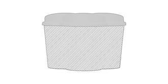 Gobelet isolant Espresso 250ml avec couvercle anti - Marquage autour