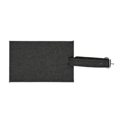 OBG.PUB - Étiquette de valise chic en polyester Flayden Gris anthracite Étiquette de valise chic en polyester Flayden Gris anthracite