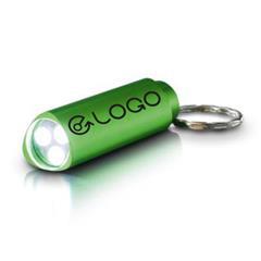 Porte-clés lampe 3 leds en aluminium Apex