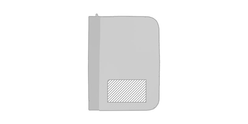 OBG.PUB - Conférencier format A4 en polyester couleur Via - Marquage Recto Conférencier format A4 en polyester couleur Via - Marquage Recto