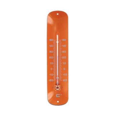 OBG.PUB - Thermomètre métallique avec alcool bleu Orvica Orange Thermomètre métallique avec alcool bleu Orvica Orange