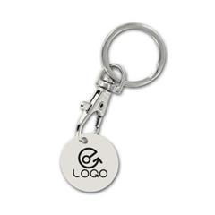 OBG.PUB - Porte-clé jeton de caddie en bioplastique Curea Porte-clé jeton de caddie en bioplastique Curea