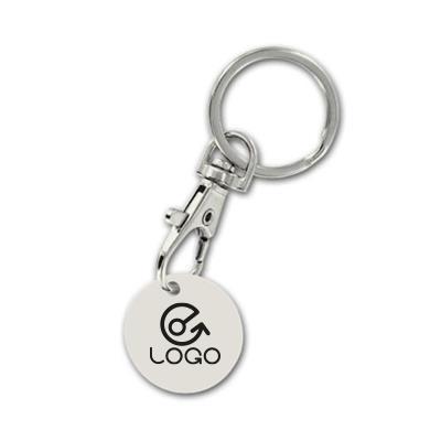 Porte-clé jeton de caddie en bioplastique Curea