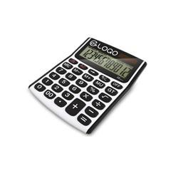 Calculette avec couvercle hydraulique publiciatire