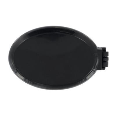 OBG.PUB - Brosse à cheveux en polystyrène avec miroir Crater Noir Brosse à cheveux en polystyrène avec miroir Crater Noir