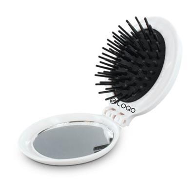 OBG.PUB - Brosse à cheveux en polystyrène avec miroir Crater Brosse à cheveux en polystyrène avec miroir Crater