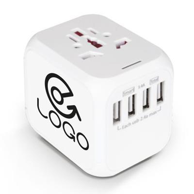 Chargeur adaptateur universel en plastique PC Syre