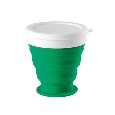 Goblet de voyage pliable 250 ml Astrode Vert