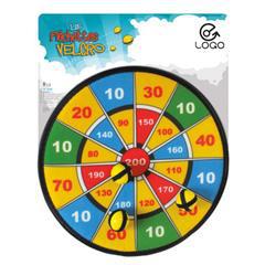 Jeu de fléchettes cible velcro en carton Swenko