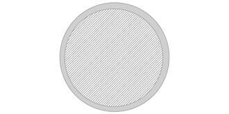 Jeton format 1 euro en matière biodégradable Colpo - Marquage Recto